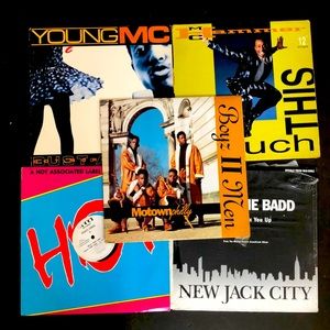 Vintage Rap Hip Hop Single Records